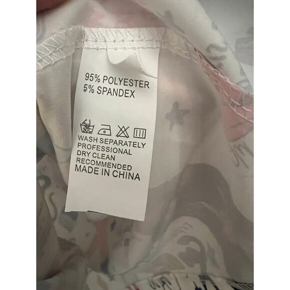 Taylor Swift Meet me at midnight Pajama Top S Button Down Swiftie Eras Tour - Picture 5 of 11